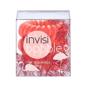 Резинка-браслет для волос Invisibobble Fancy Flamingo-коралловая