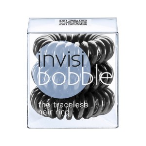 Резинка-браслет для волос Invisibobble True Black-нежно-черная