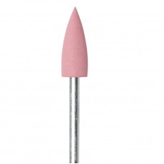 Фреза для полировки силиконовая карбидная розовая средняя зернистость